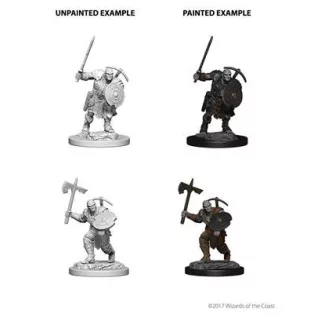 D&D Nolzur’s Marvelous Miniatures: Earth Genasi Male Fighter-73203