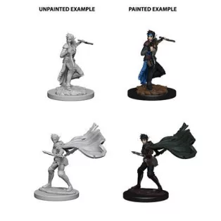 Pathfinder Deep Cuts Unpainted Miniatures - Elf Female Rogue-WZK73187