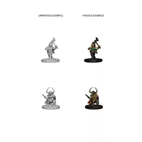 D&D Nolzur’s Marvelous Miniatures: Dwarf Female Barbarian-72645