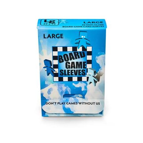 Board Games Sleeves - Non-Glare - Large (59x92mm) - 50 Pcs-AT-10422