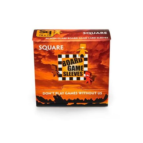 Board Games Sleeves - Non-Glare - Square (69x69mm) - 50 Pcs-AT-10429