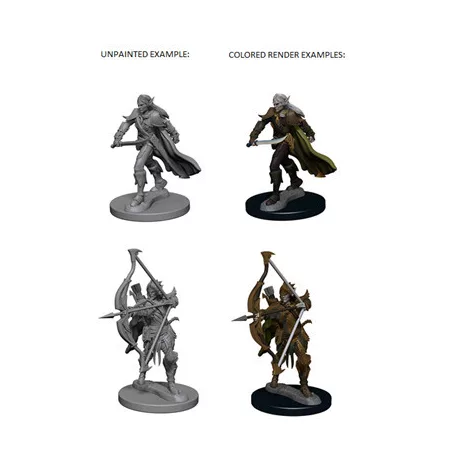 Pathfinder Battles Deep Cuts: Elf Male Fighter-72598