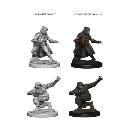 Pathfinder Battles Deep Cuts: Human Male Rouge-72602