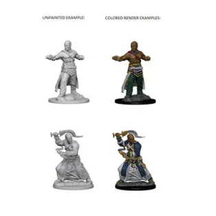 Pathfinder Battles Deep Cuts: Human Male Monk-72612