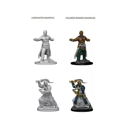 Pathfinder Battles Deep Cuts: Human Male Monk-72612