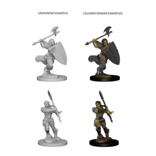 Pathfinder Battles Deep Cuts: Half-Orc Female Barbarian-72614