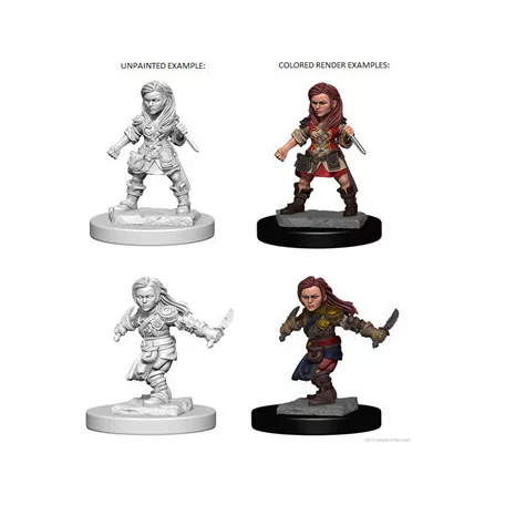 D&D Nolzur’s Marvelous Miniatures: Halfling Female Rogue-72627
