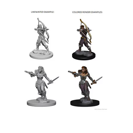 D&D Nolzur’s Marvelous Miniatures: Elf Female Ranger-72638