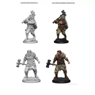 D&D Nolzur’s Marvelous Miniatures: Human Male Barbarian-72643
