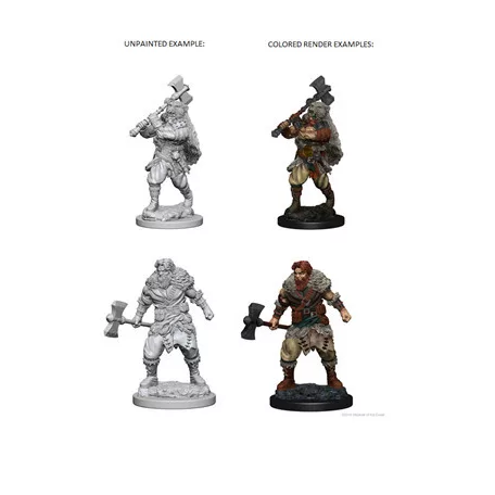 D&D Nolzur’s Marvelous Miniatures: Human Male Barbarian-72643