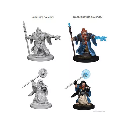 D&D Nolzur’s Marvelous Miniatures: Dwarf Male Wizard-72620