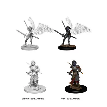 D&D Nolzur's Marvelous Miniatures - Aasimar Female Paladin-WZK73343