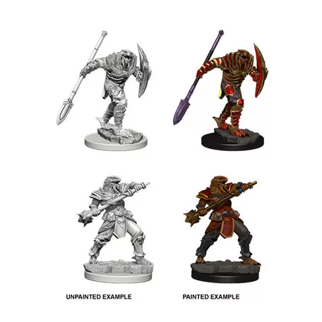 D&D Nolzur’s Marvelous Miniatures: Dragonborn Male Fighter with Spear-73340