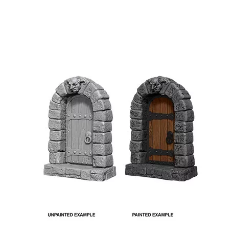 WizKids Deep Cuts Unpainted Miniatures: Doors-73360