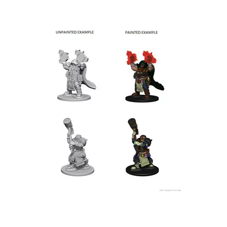 D&D Nolzur’s Marvelous Miniatures: Dwarf Male Cleric-72624