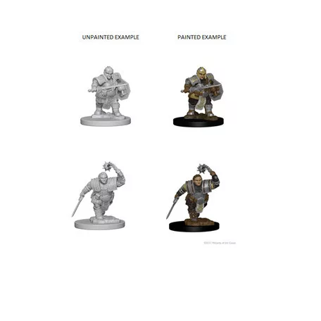 D&D Nolzur's Marvelous Miniatures - Dwarf Female Fighter-WZK72617