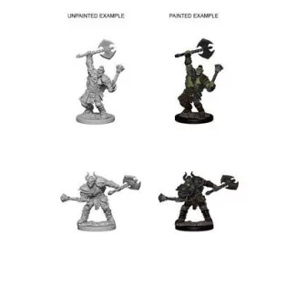 Pathfinder Battles Deep Cuts: Half-Orc Male Barbarian-72613