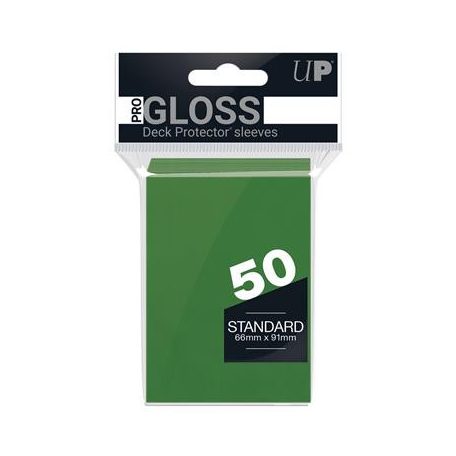 UP - Standard Sleeves - Green (50 Sleeves)-82671