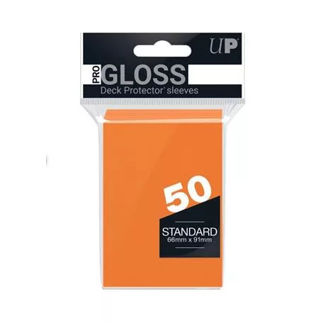 UP - Standard Sleeves - Orange (50 Sleeves)-82673