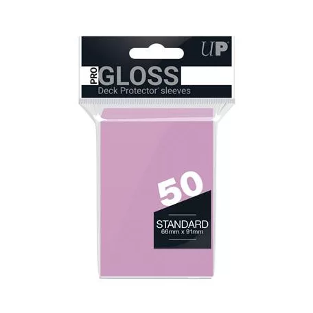 UP - Standard Sleeves - Pink (50 Sleeves)-82674