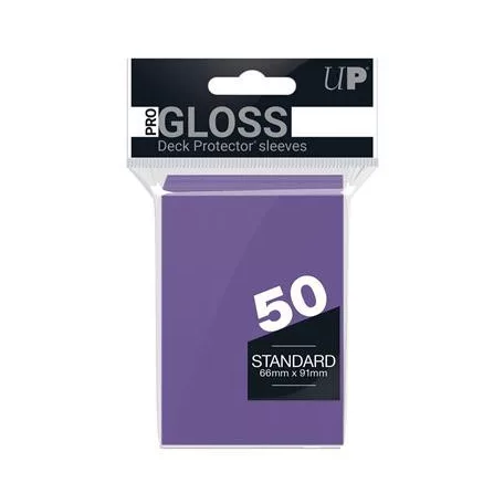 UP - Standard Sleeves - Purple (50 Sleeves)-82676