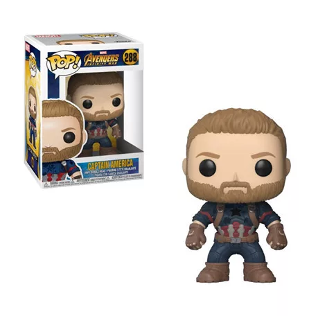 Funko POP! Avengers: Infinity War - Captain America Vinyl Figure 10cm-FK26466