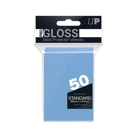 UP - Standard Sleeves - Light Blue (50 Sleeves)-82677