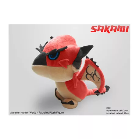 Monster Hunter: World - Plush Figure (25 cm) - Rathalos-SAK77012