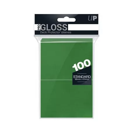 UP - Standard Sleeves - Green (100 Sleeves)-82693