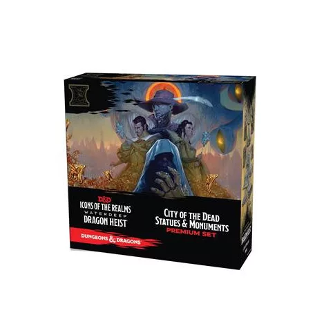 D&D Icons of the Realms: Waterdeep Dragon Heist - City of the Dead Premium Set (Set 9)-73112