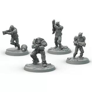 Fallout: Wasteland Warfare - Brotherhood of Steel Frontline Knights - EN-MUH051906