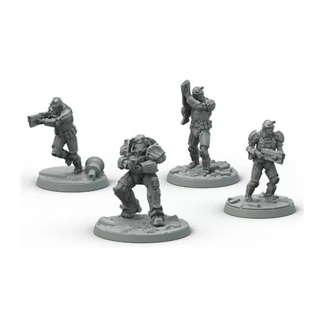Fallout: Wasteland Warfare - Brotherhood of Steel Frontline Knights - EN-MUH051906