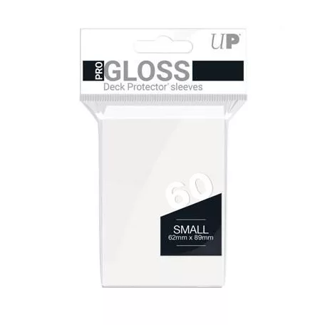 UP - Small Sleeves - White (60 Sleeves)-82963
