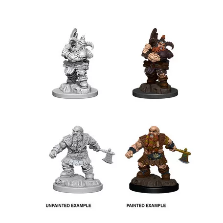 D&D Nolzur’s Marvelous Miniatures: Male Dwarf Barbarian-73391