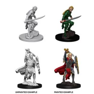 D&D Nolzur’s Marvelous Miniatures: Female Elf Fighter-73385