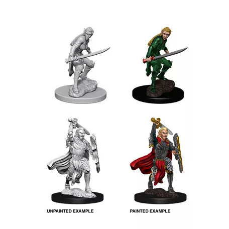 D&D Nolzur’s Marvelous Miniatures: Female Elf Fighter-73385