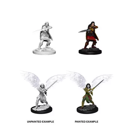 D&D Nolzur’s Marvelous Miniatures: Female Aasimar Fighter-73381