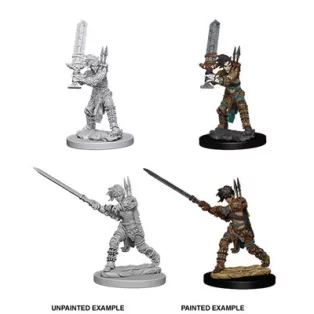 Pathfinder Battles Deep Cuts: Female Human Barbarian-73414