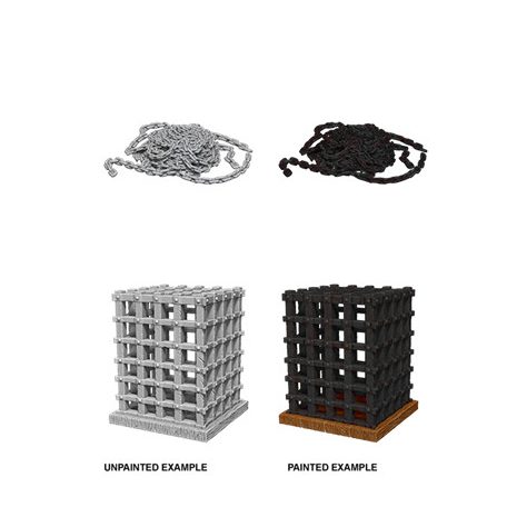 WizKids Deep Cuts Miniatures: Cage & Chains-WZK73419