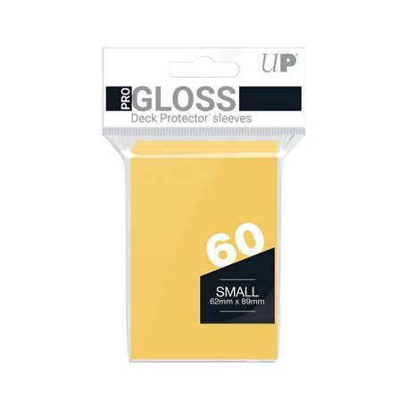 UP - Small Sleeves - Yellow (60 Sleeves)-82970