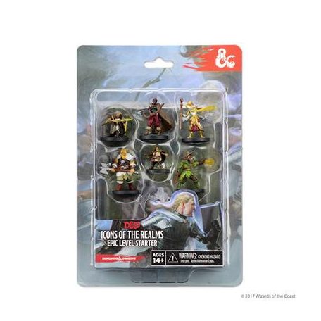 D&D Icons of the Realms Miniatures Epic Level Starter - EN-WZK72779