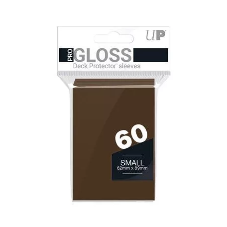 UP - Small Sleeves - Brown (60 Sleeves)-84028
