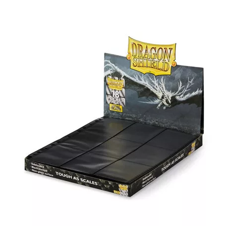 Dragon Shield 18-Pocket NonGlare - Sideloader Pages Display (50 Pages)-AT-10311