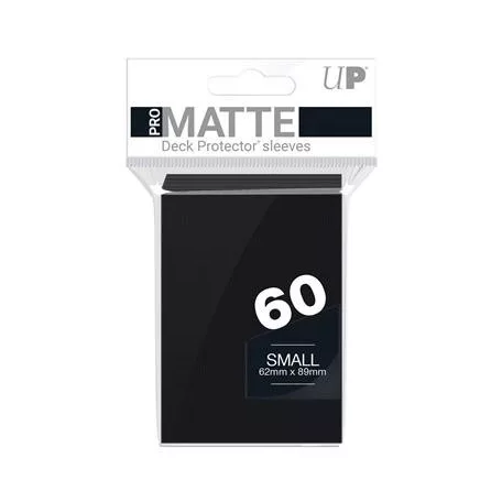 UP - Small Sleeves - Pro-Matte - Black (60 Sleeves)-84021