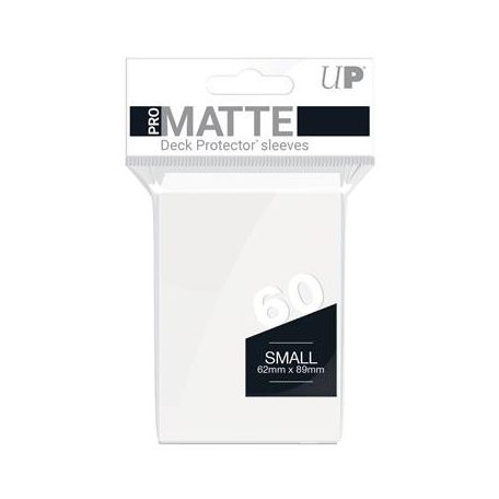 UP - Small Sleeves - Pro-Matte - White (60 Sleeves)-84022