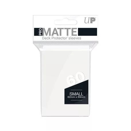 UP - Small Sleeves - Pro-Matte - White (60 Sleeves)-84022