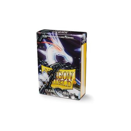 Dragon Shield Japanese Art Sleeves - Classic Clear (60 Sleeves)-AT-10601