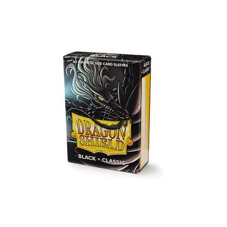 Dragon Shield Japanese Art Sleeves - Classic Black (60 Sleeves)-AT-10602