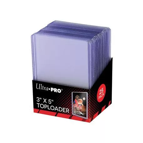 UP - 3" x 5" Toploader (25 Pieces)-81182