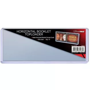 UP - Horizontal Booklet Toploader (10 Pieces)-84166
